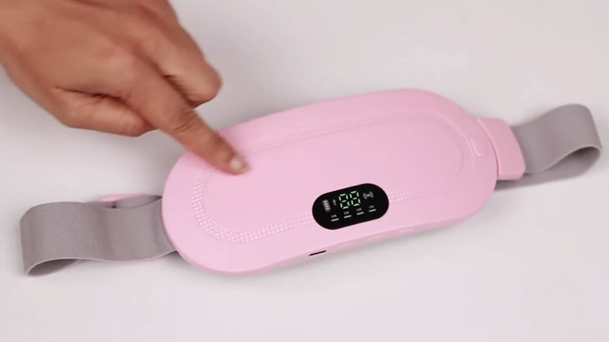 Period Cramp Relief Massager with Heating Pad for Back Pain|Cramp Free- Period Cramp Relief Heater & Massager|Works As Periods Pain Relief|Periods Cramps,Back/Belly Heating Pad